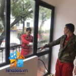 Dọn vệ sinh sau xây dựng