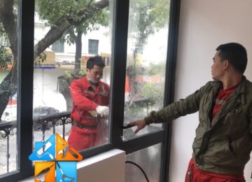 Dọn vệ sinh sau xây dựng