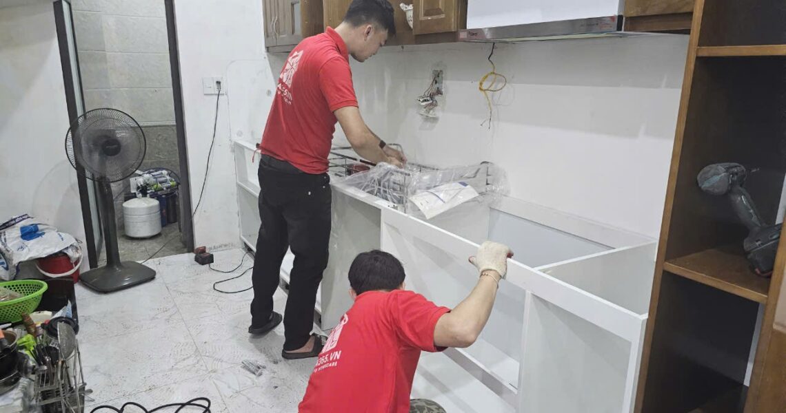 Cải tạo Khu bếp – Tủ bếp cũ