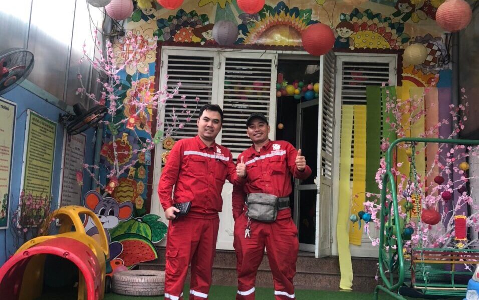 Dọn phòng homestay