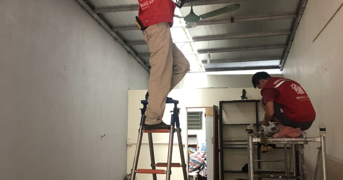 Thi công cải tạo Nhà dân dụng
