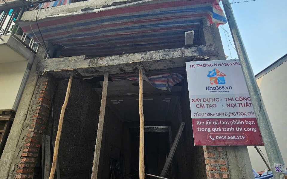 Phần 2 – Cải tạo Nhà 2 tầng tại Ngõ Phan Xá – Đông Anh